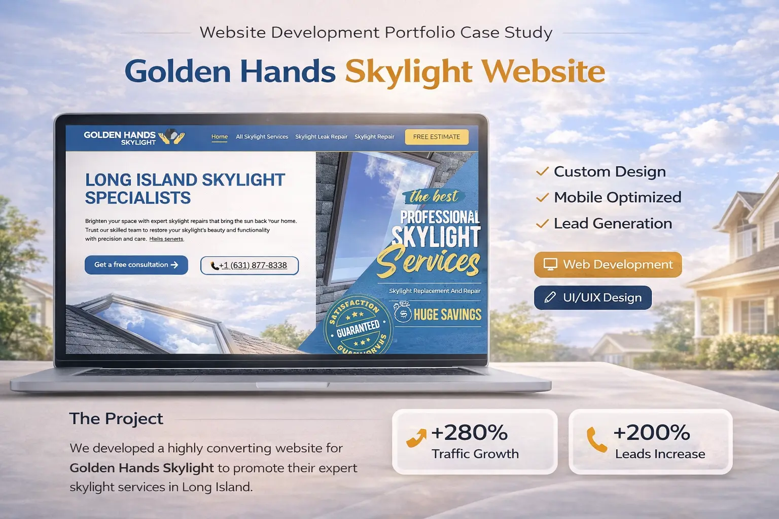 Golden Hands Skylight Website